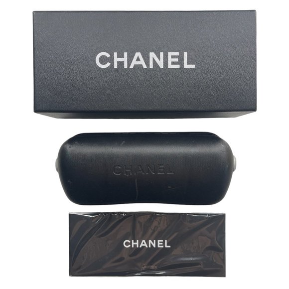 Authentic CHANEL CC Logo Gold Plated Vintage Gradient Tinted Lens Sunglasses Y2K - Picture 2 of 10